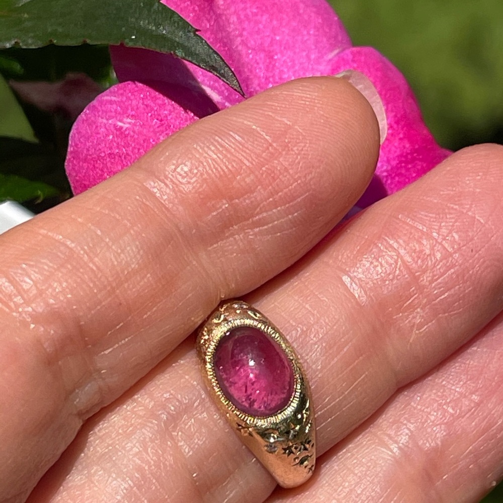 Pieces of Starr 14k Pink Tourmaline Ring